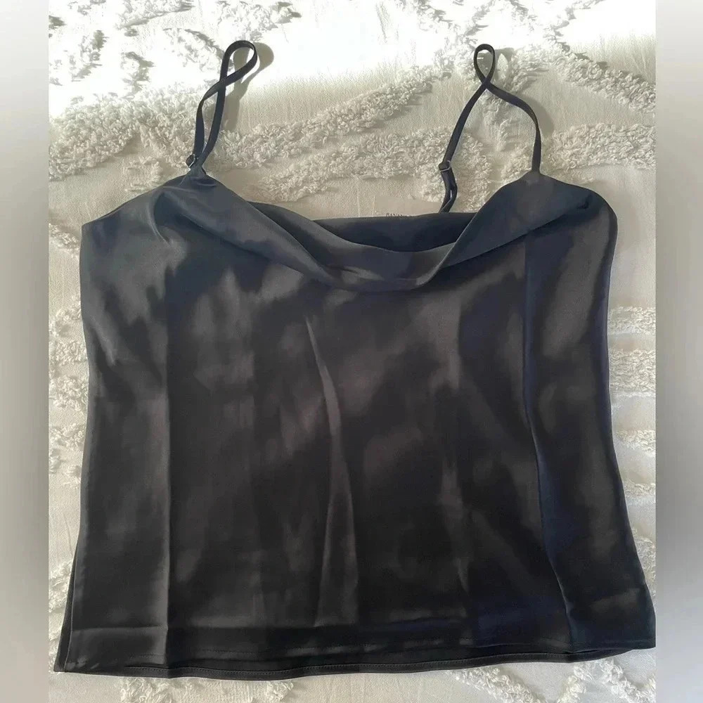 Banana Republic Silky Cowl-Neck Camisole